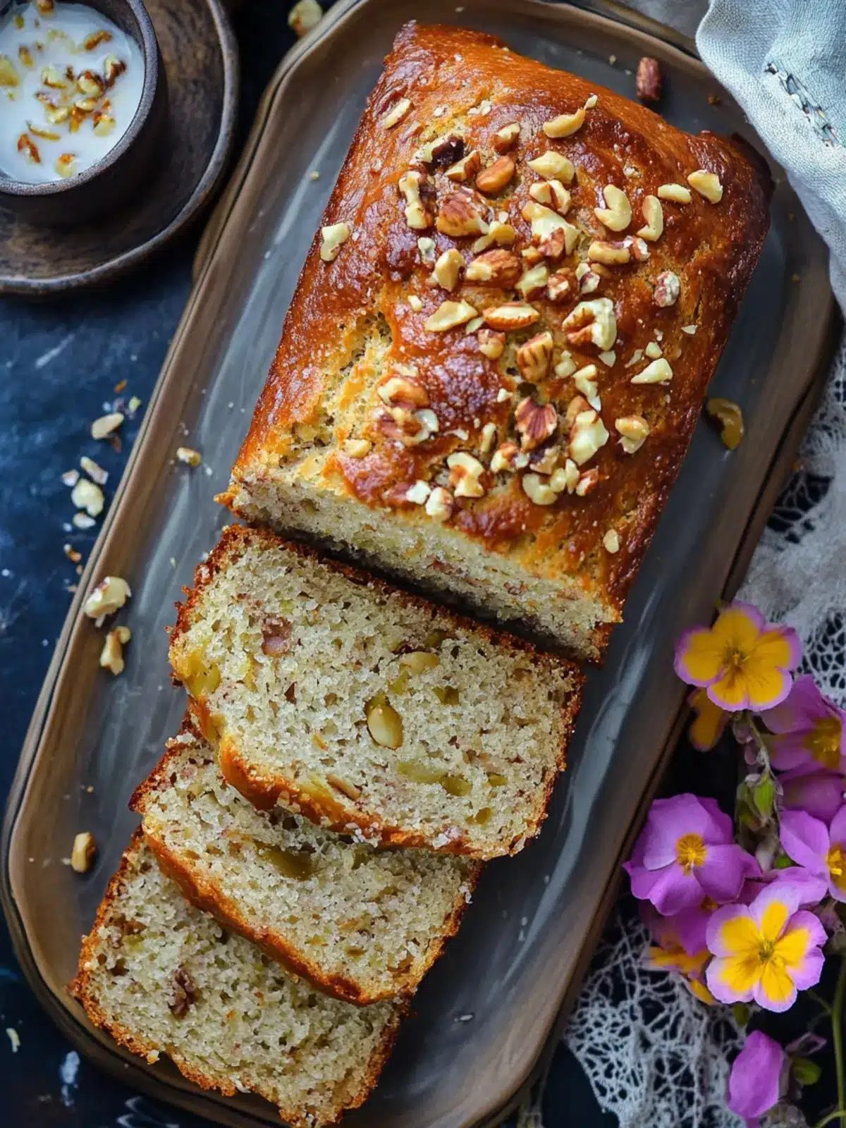 Irresistible Gulab Jamun Nut Bread: A Sweet Twist on Comfort 2 Gulab Jamun Nut Bread