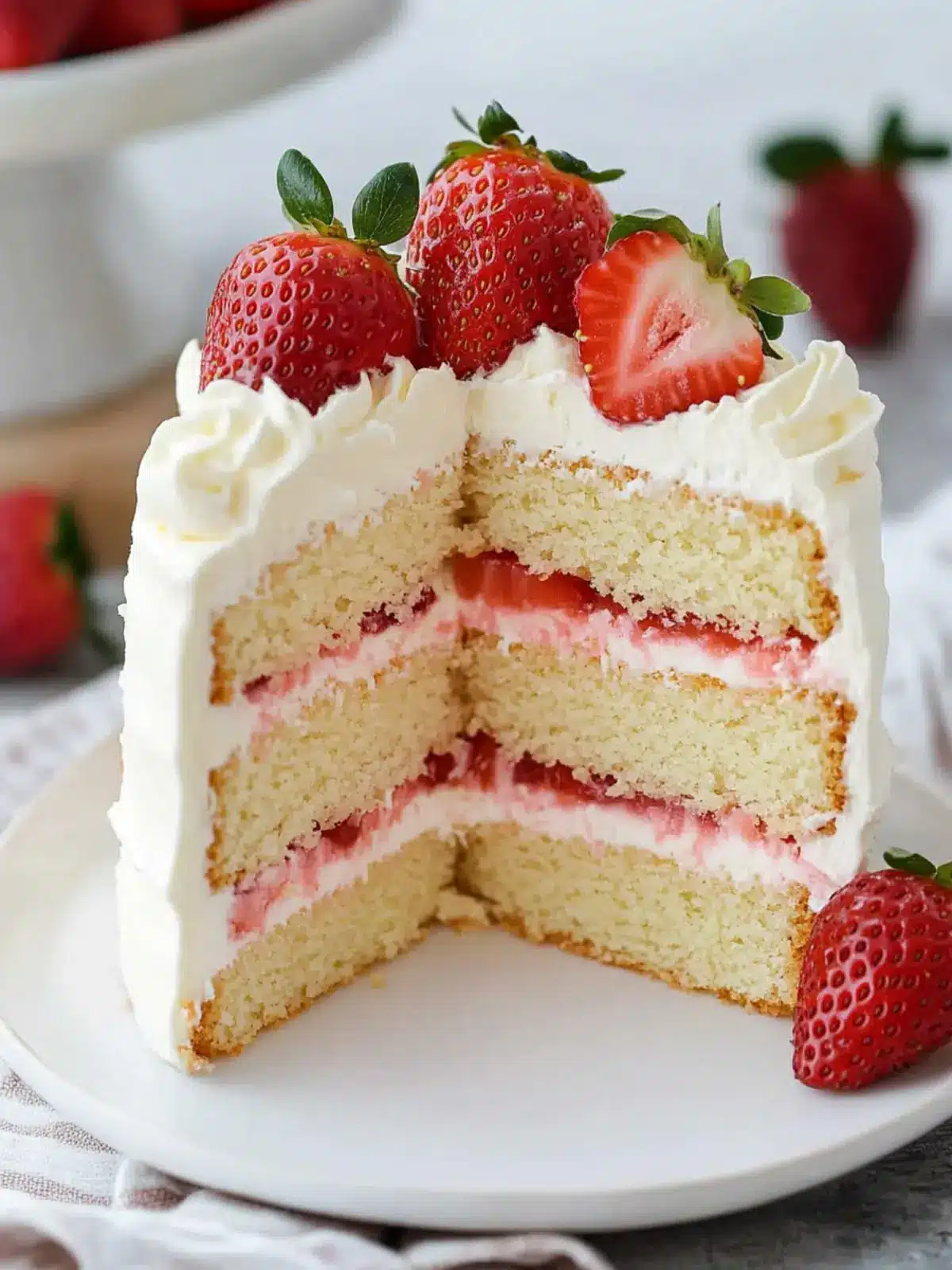 Delicious Strawberry Mascarpone Cake for Special Occasions 5 Strawberry Mascarpone Cake