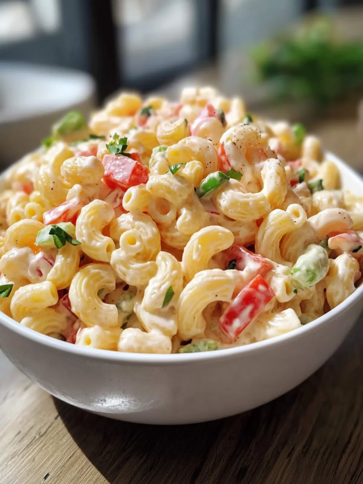 Fieri Macaroni Salad: Creamy, Colorful Picnic Favorite! 5 Fieri Macaroni Salad