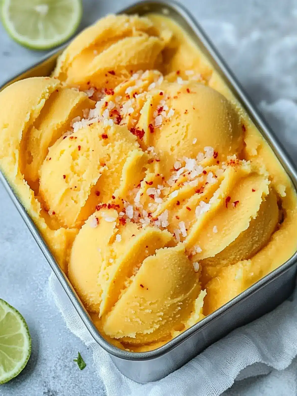 Chili Lime Mango Sorbet: A Refreshing Twist on Summer Treats 2 Chili Lime Mango Sorbet