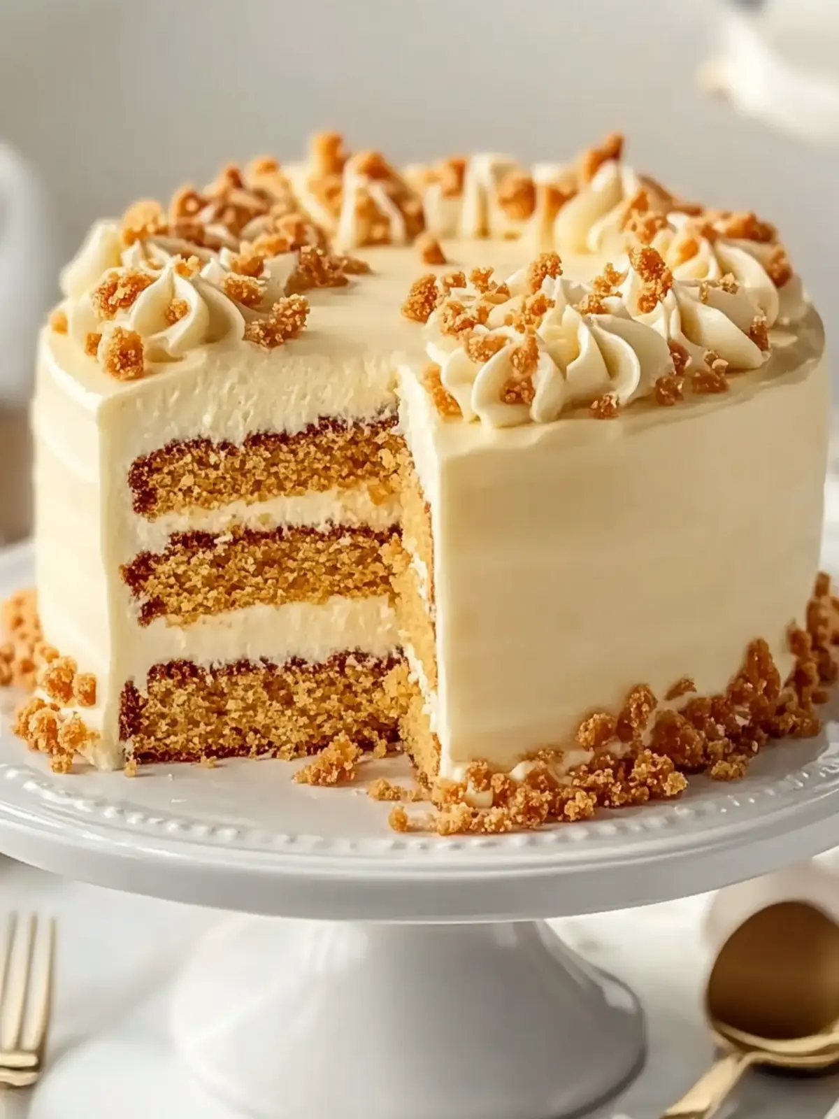 Delicious Butterscotch Crunch Cake for Cozy Celebrations 3 Butterscotch Crunch Cake