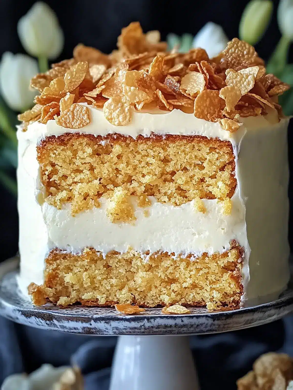 Cornflake Crunch Cake: A Simple Sweet Family Delight 5 Cornflake Crunch Cake