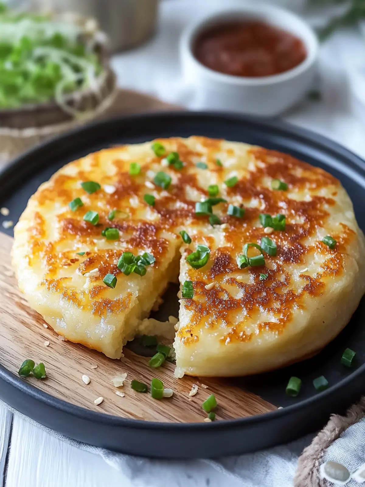 Crispy Korean Cheese Pancakes: Your New Favorite Snack! 2 Korean Cheese Pancake