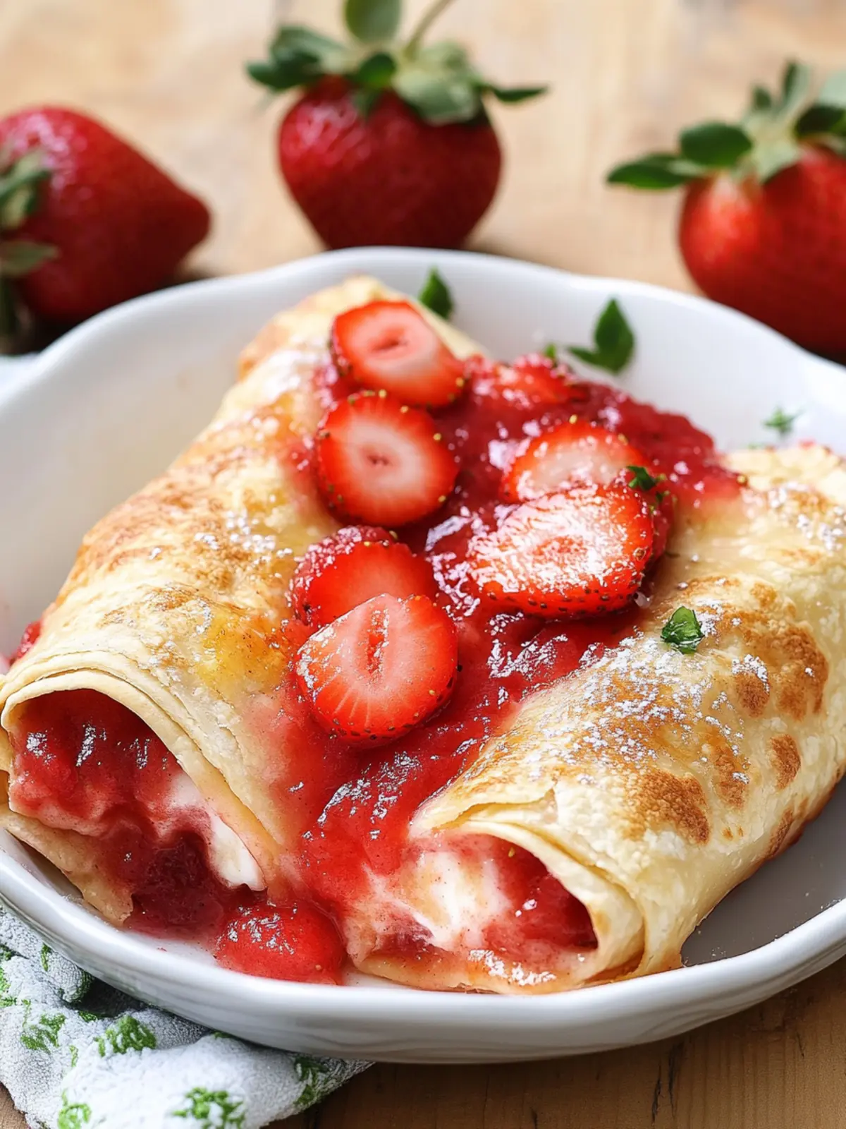 Strawberry Pie Enchiladas – Sweeten Your Dessert Game Today 3 Strawberry Pie Enchiladas