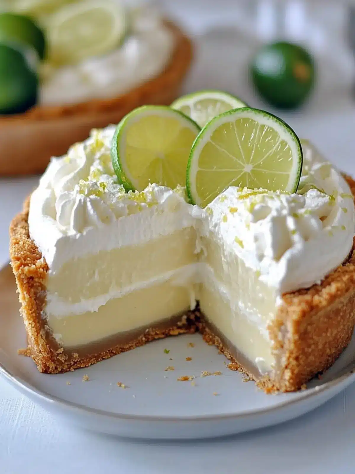 Triple Decker Key Lime Pie That's Perfect for Hot Days 5 Triple Decker Key Lime Pie