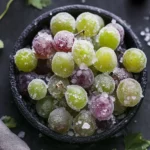 Candied Frozen Sour Grapes: Sweet, Tart Vegan Delight 7 Candied Frozen Sour Grapes
