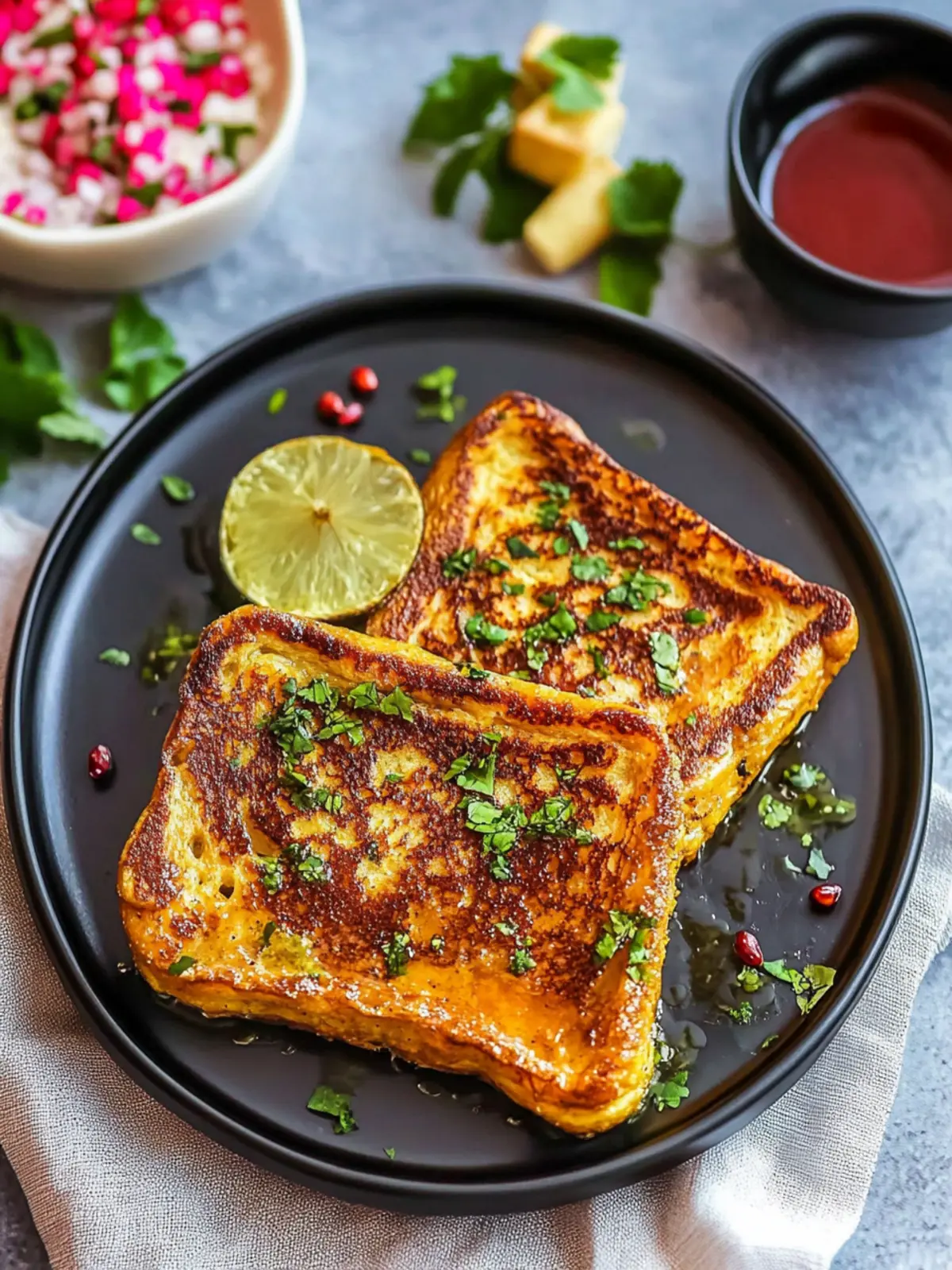 Spice Up Breakfast with Easy Masala French Toast Delight 4 Masala French Toast