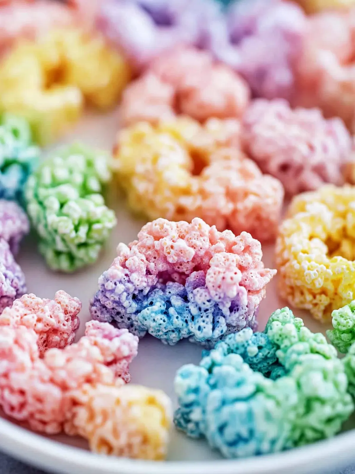 Rainbow Rice Krispies Treats That Will Brighten Your Day 2 Rainbow Rice Krispies