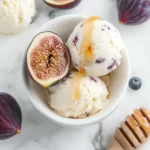 Creamy Honey-Drizzled Fig and Ricotta Ice Cream Recipe 6 Honey-Drizzled Fig and Ricotta Ice Cream