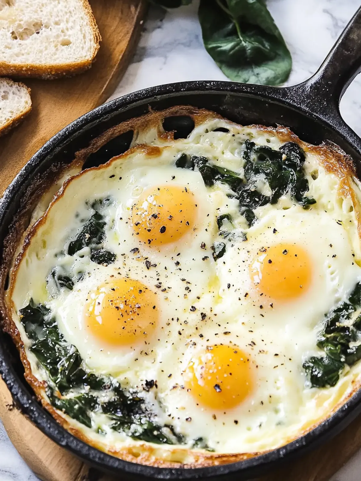 Baked Eggs Florentine: Your Dreamy Creamy Comfort Dish 3 Baked Eggs Florentine
