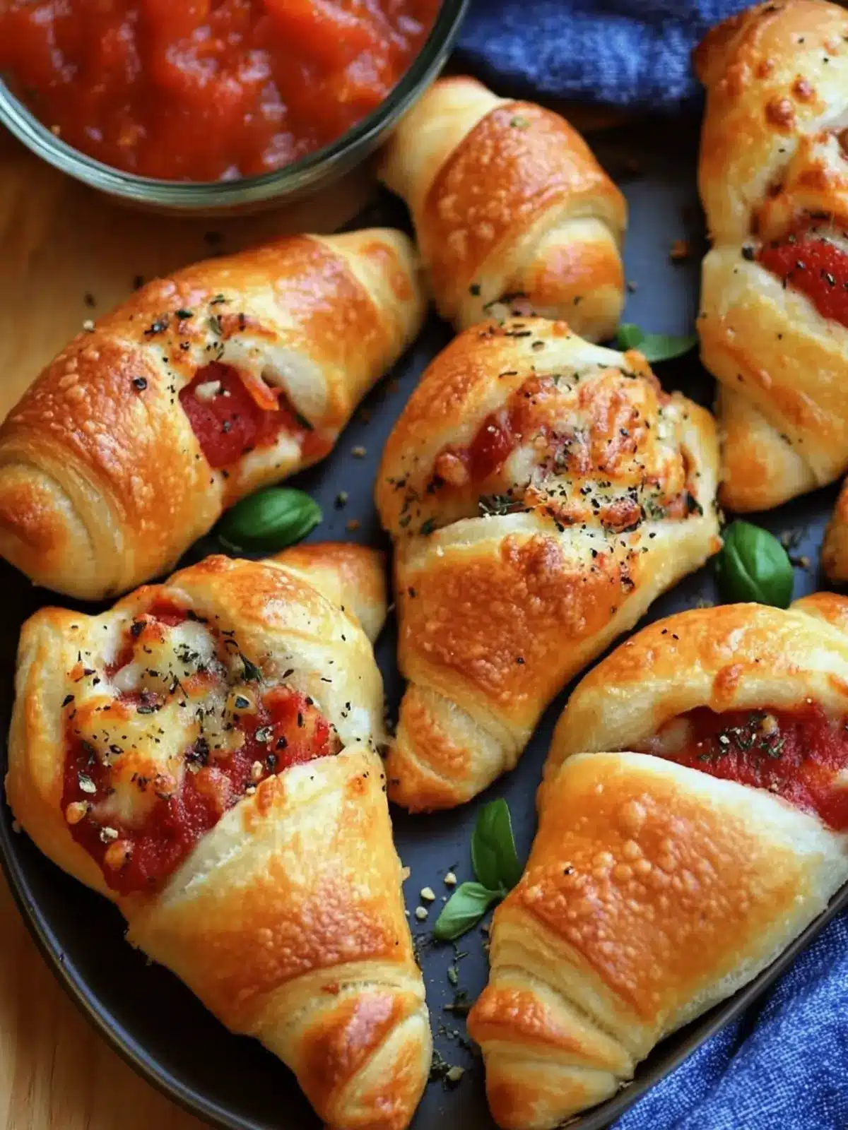 Pizza Stuffed Crescent Rolls That Make Snack Time Amazing 3 Pizza Stuffed Crescent Rolls