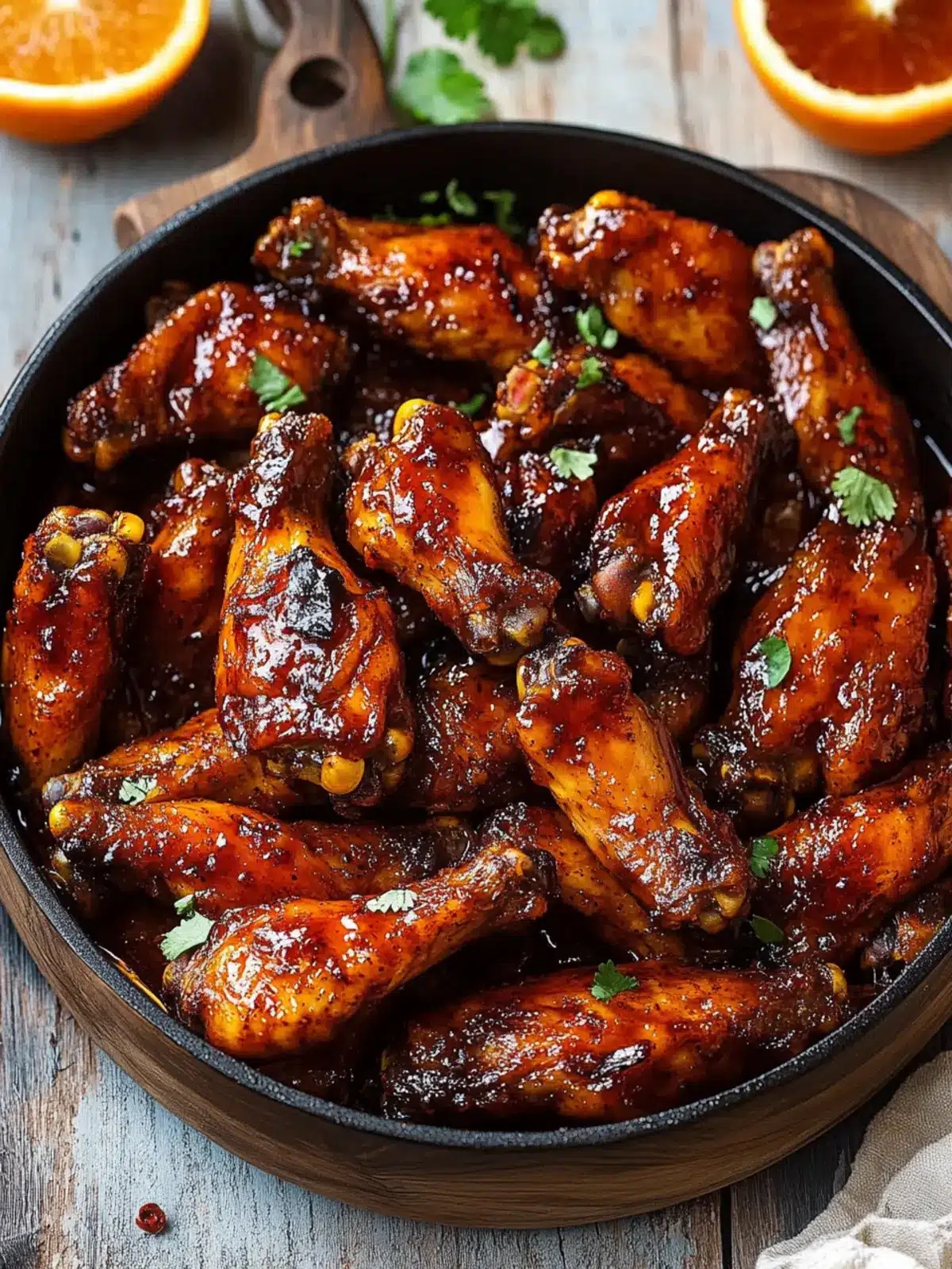 Crispy Spicy Orange Chicken Wings for an Irresistible Snack 3 Spicy Orange Chicken Wings