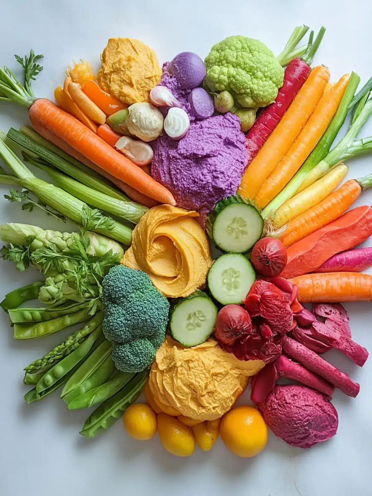 Rainbow Vegetable Delight: A Colorful Twist on Healthy Eating 4 Rainbow Vegetable