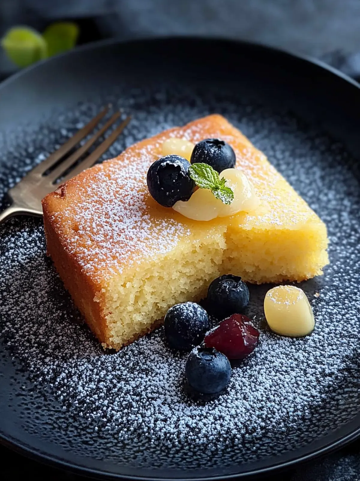 Delicious French Semolina Cake with a Luscious Caramel Glaze 4 french Semolina Cake