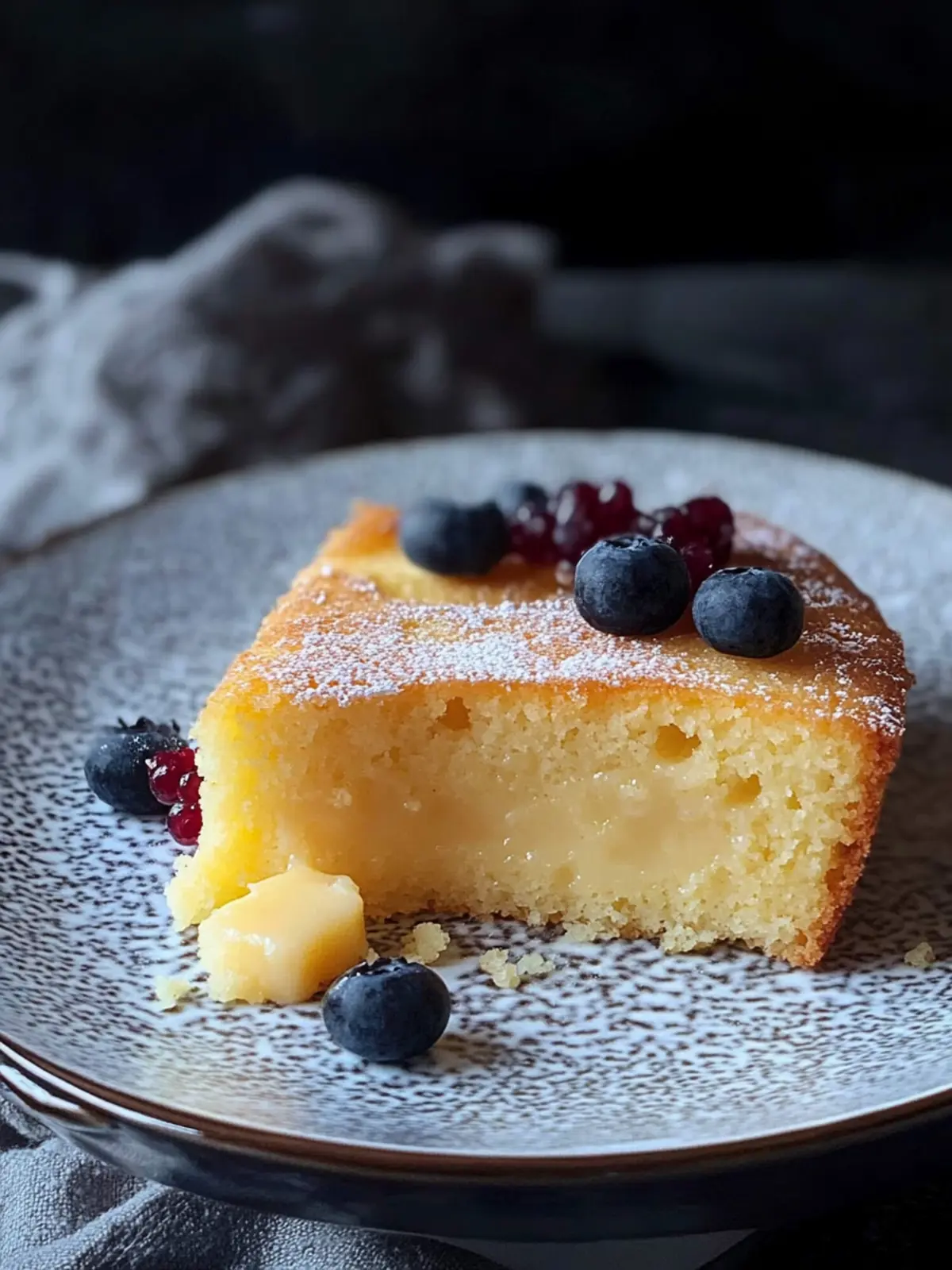Delicious French Semolina Cake with a Luscious Caramel Glaze 3 french Semolina Cake
