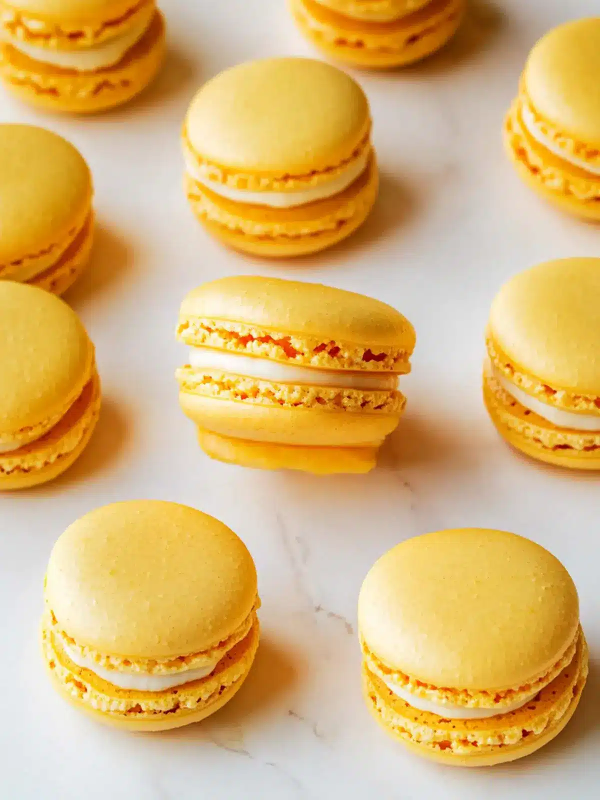 Mango Macarons: A Tropical Treat for Your Sweet Tooth 3 Mango Macarons