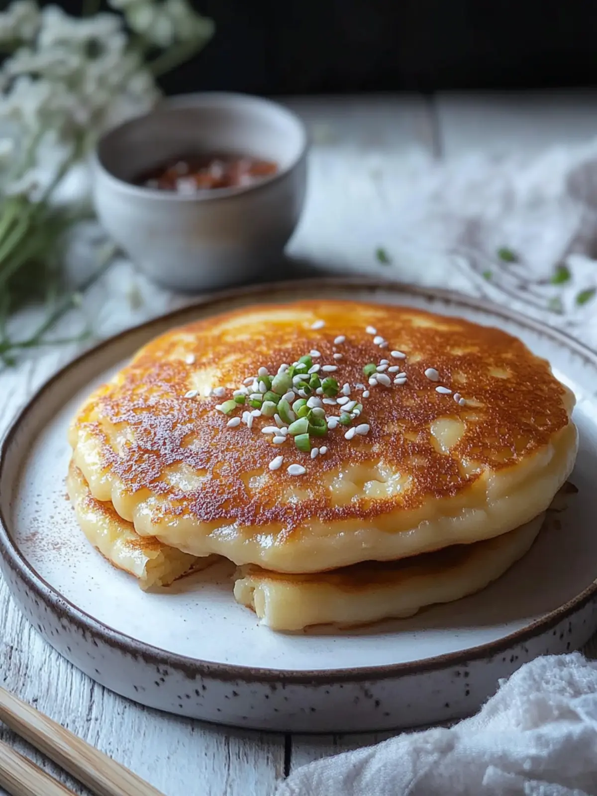 Crispy Korean Cheese Pancakes: Your New Favorite Snack! 3 Korean Cheese Pancake