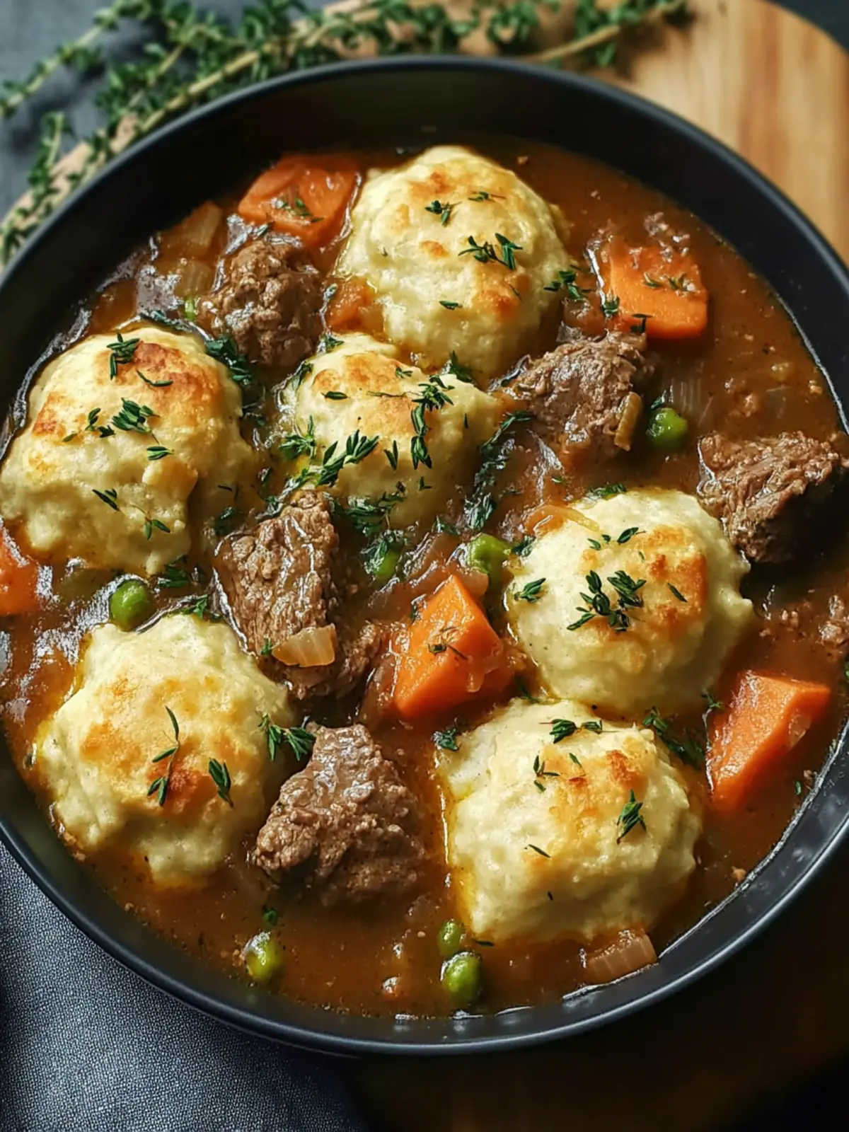 Beef Stew with Cheddar Herb Dumplings for Cozy Nights 2 Beef Stew with Cheddar Herb Dumplings