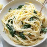 15-Minute Lemon Ricotta Pasta with Spinach Bliss 8 LEMON RICOTTA PASTA & SPINACH