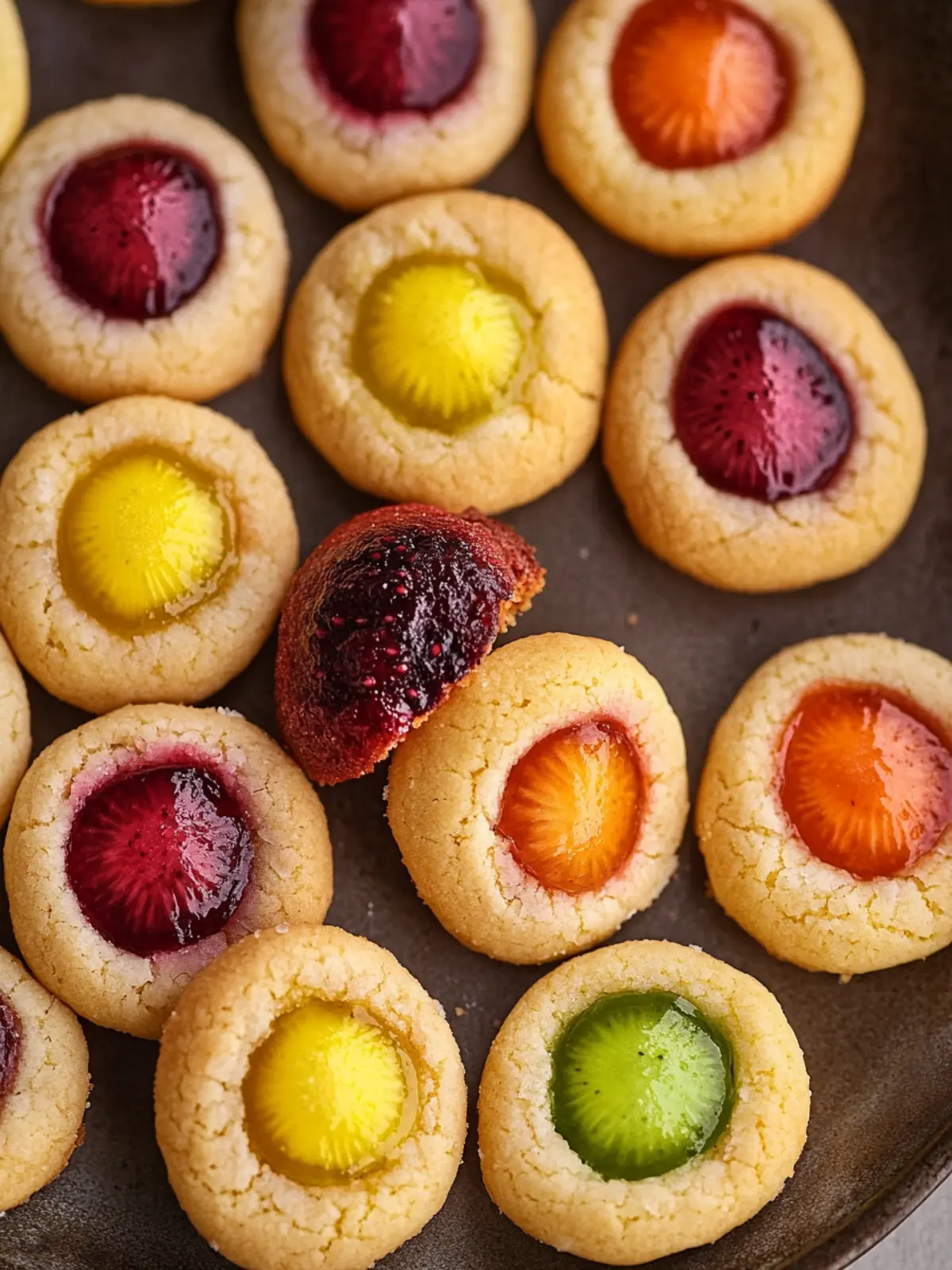 Delicious Fruit Filled Thumbprint Cookies That Wow Your Senses 2 Fruit Filled Thumbprint Cookies