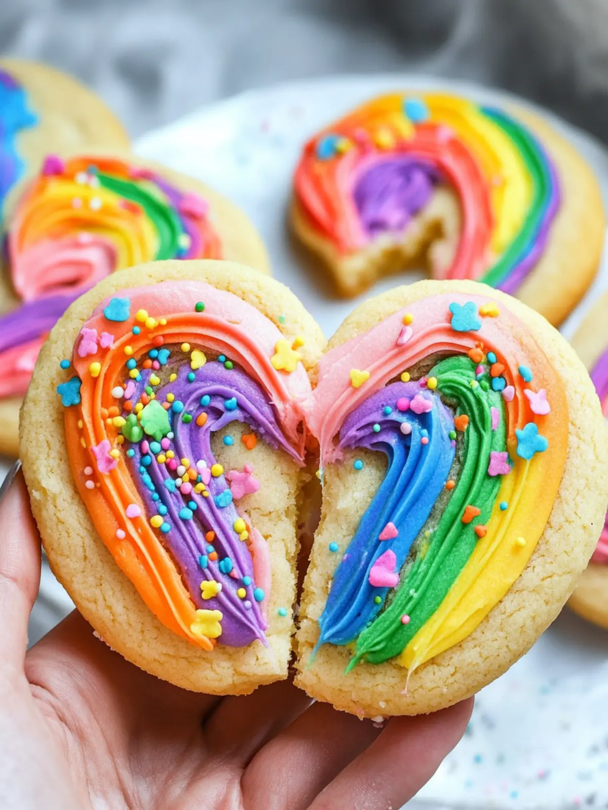 Buttercream Rainbow Cookie Bliss for Every Celebration 3 Buttercream Rainbow Cookie