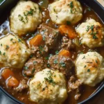 Beef Stew with Cheddar Herb Dumplings for Cozy Nights 8 Beef Stew with Cheddar Herb Dumplings
