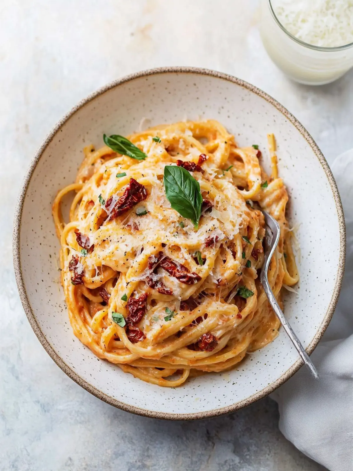 Creamy Sun-Dried Tomato Pasta Just Like Mom Used to Make 5 Creamy Sun-Dried Tomato Pasta