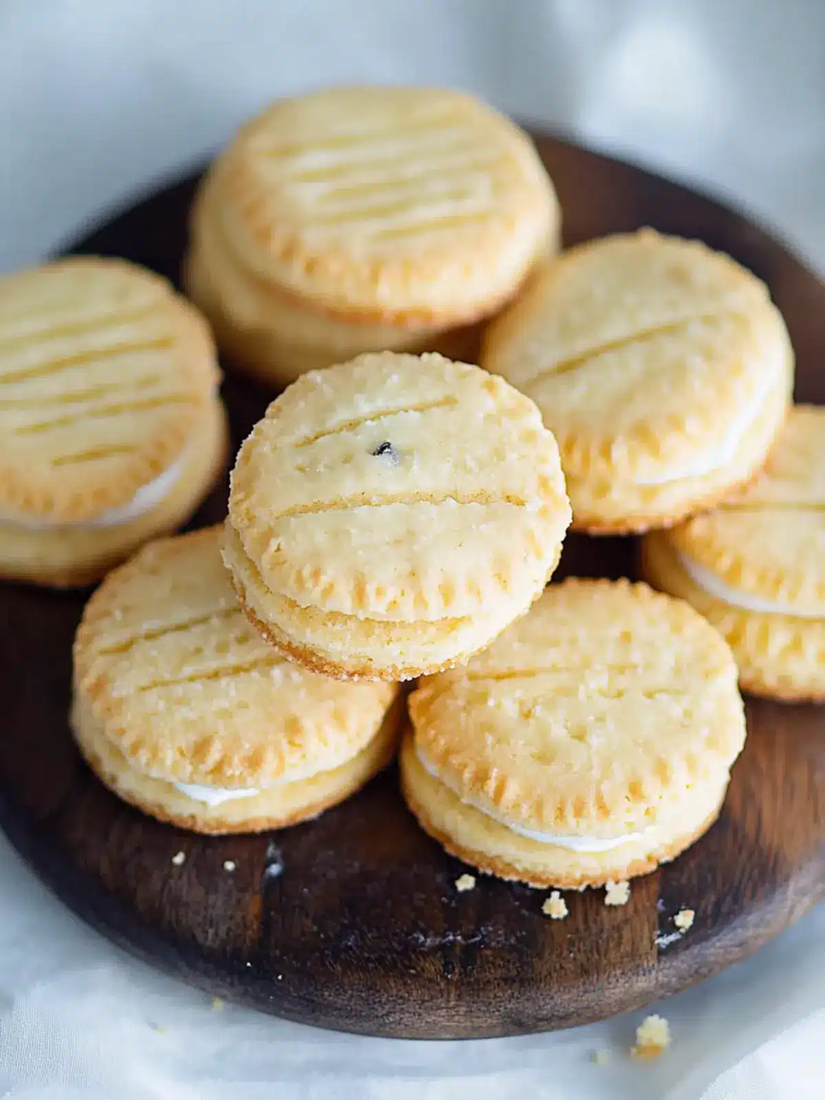 Delicious Passionfruit Sponge Cookies for a Sweet Escape 4 sponge cookies