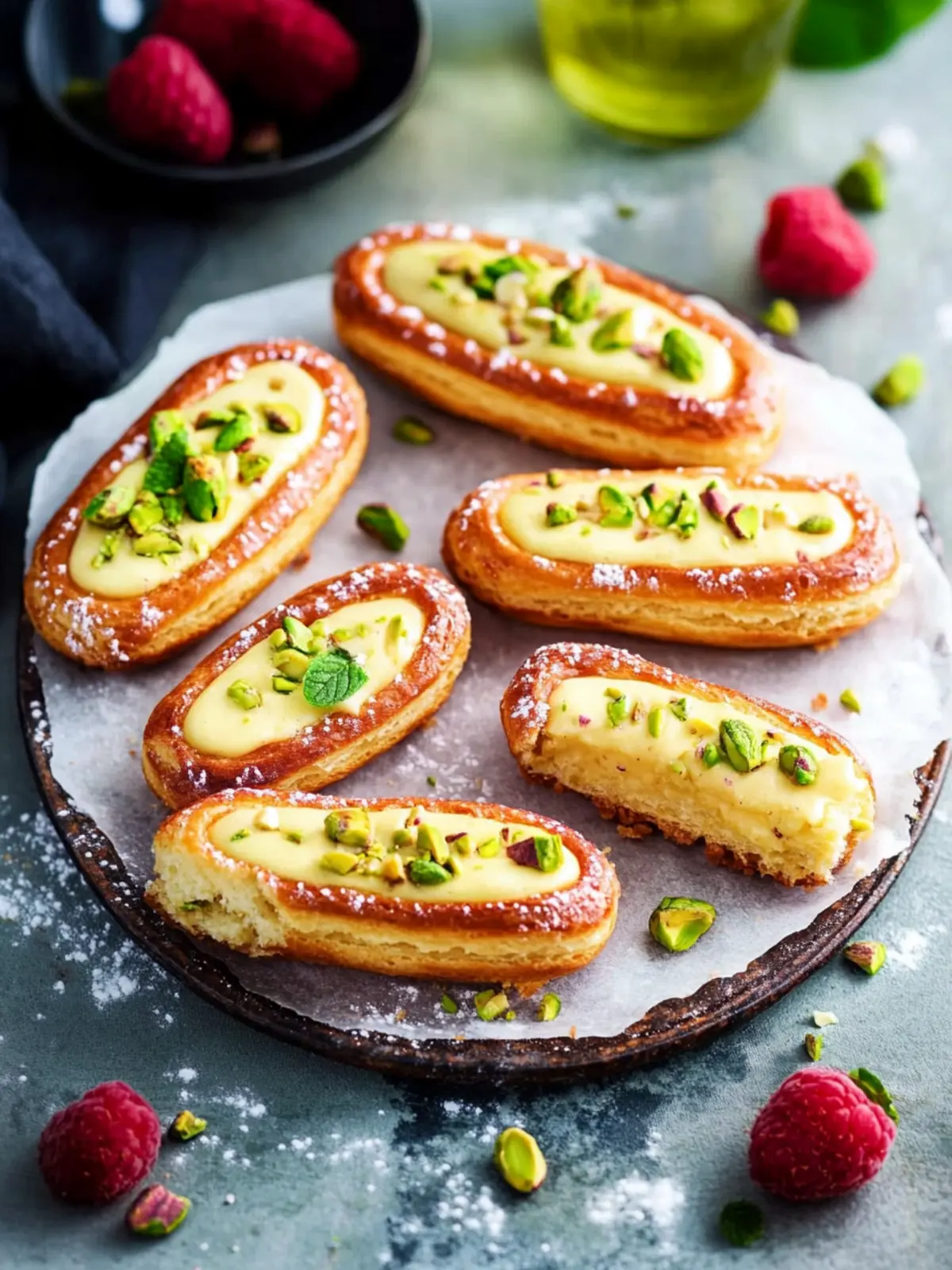 Decadent Pistachio Éclairs You Can Make at Home 5 Pistachio Éclairs