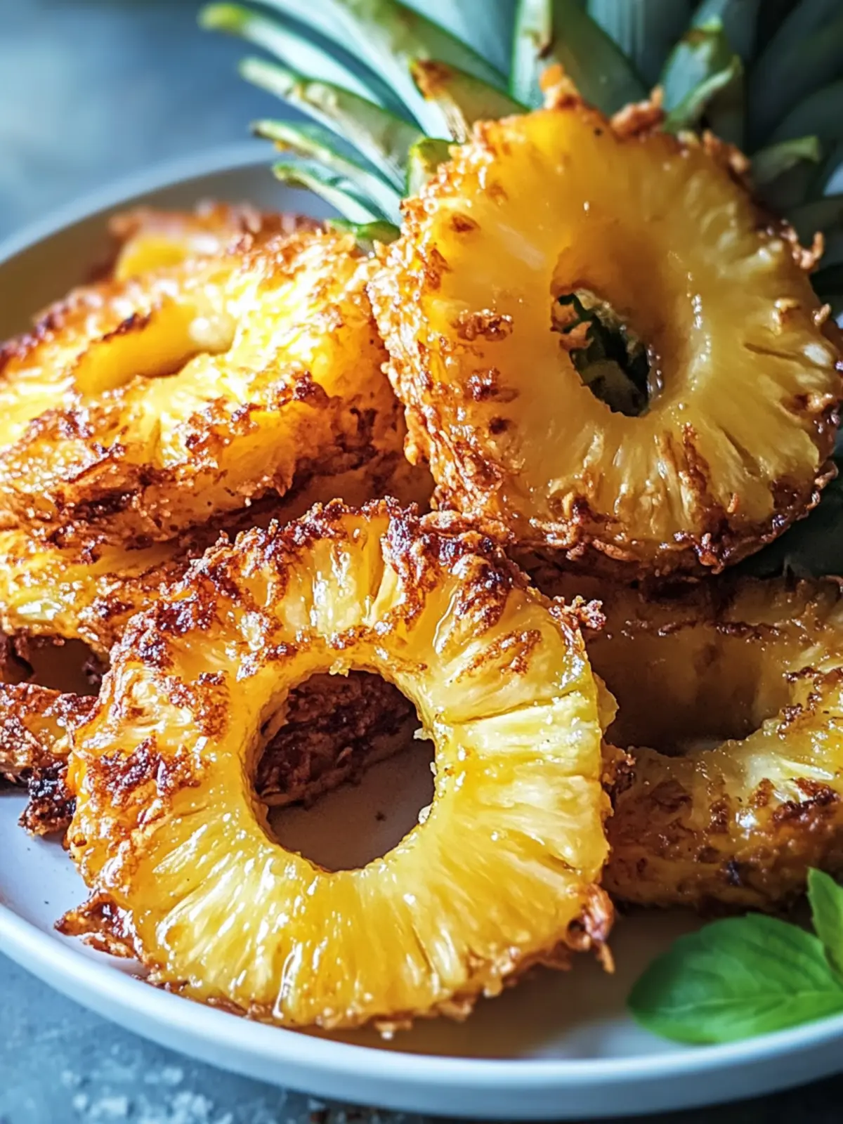 Irresistible Rum-Soaked Fried Pineapple for a Tropical Treat 4 Rum-Soaked Fried Pineapple