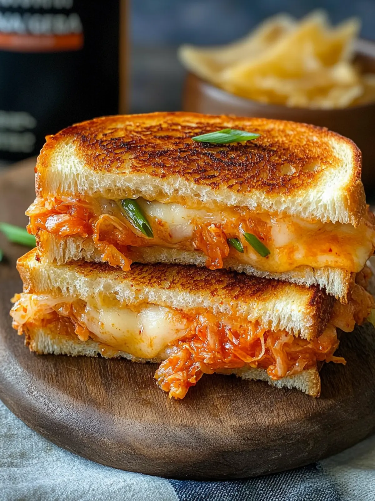 Savor the Twist: Kimchi Grilled Cheese Magic at Home 2 Kimchi Grilled Cheese