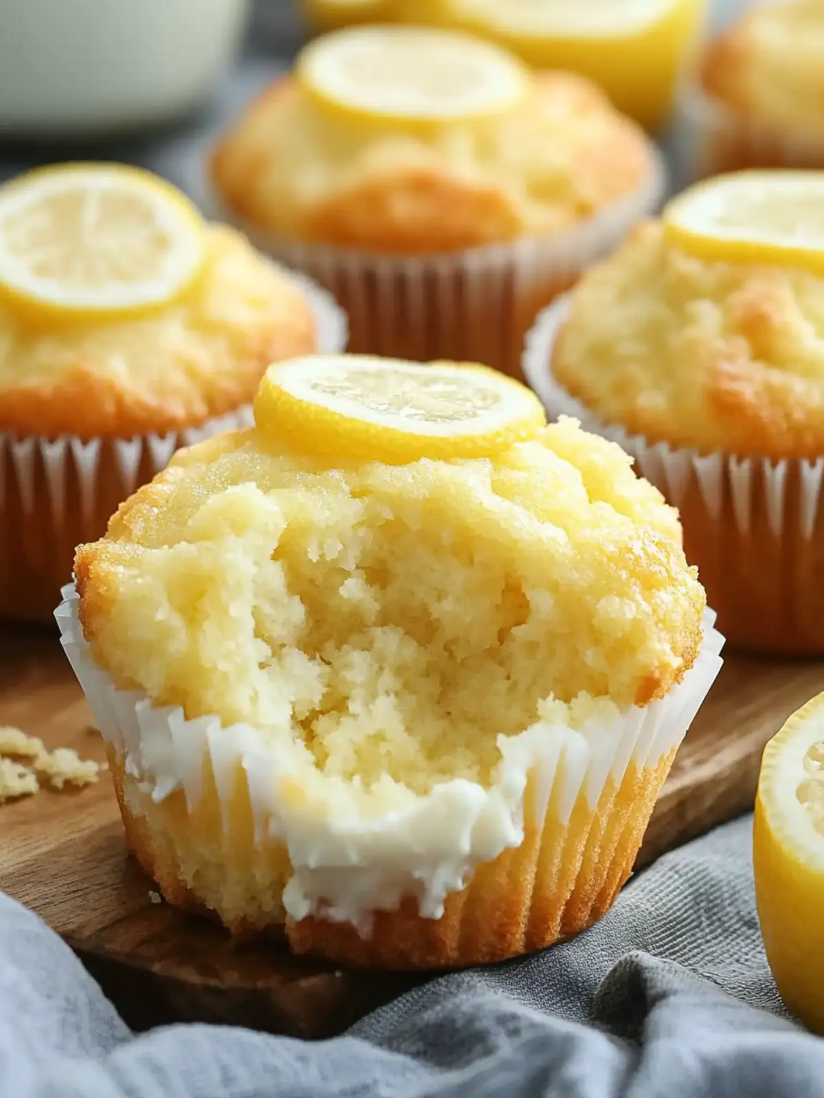 Lemon Cream Cheese Muffins Bursting with Flavor and Fun 2 Lemon Cream Cheese Muffins