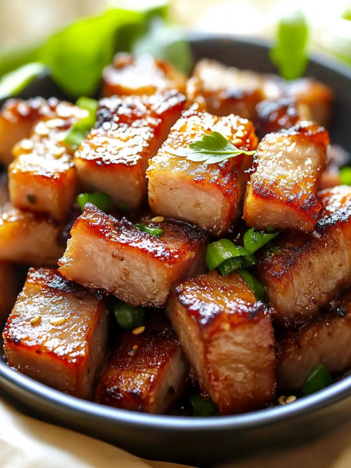 Savory Crispy Air Fryer Pork Belly Bites Ready in 20 Minutes 5 Crispy Air Fryer Pork Belly