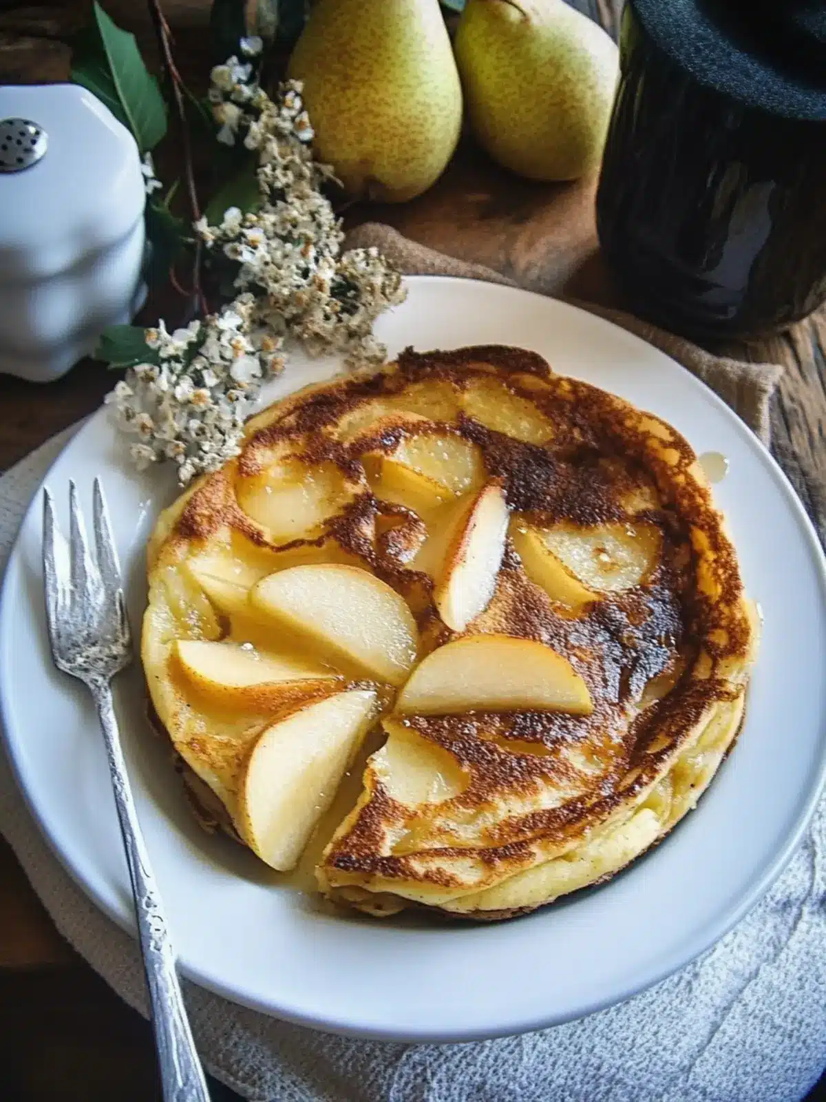 Baked Pancake with Pear: A Wholesome Brunch Delight! 5 Baked Pancake with Pear