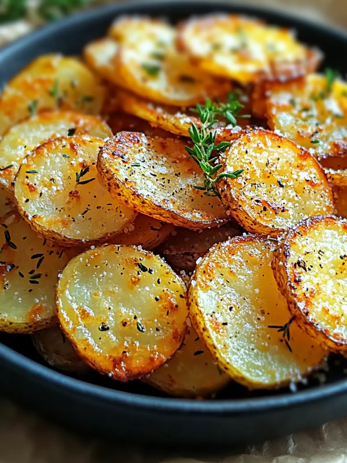 Crispy Sliced Potatoes: Your New Favorite Home Snack 3 Crispy Sliced Potatoes