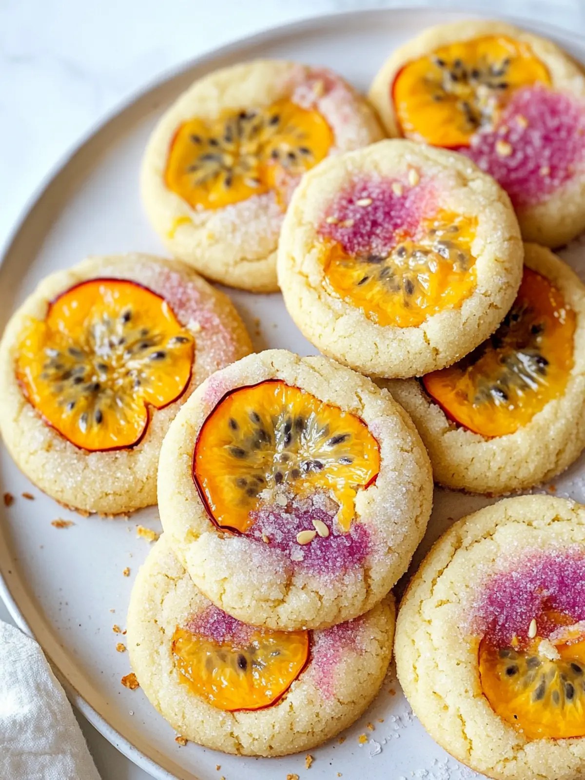 Tropical Passionfruit Sugar Cookies for Sweet Summer Bliss 4 Passionfruit Sugar Cookies