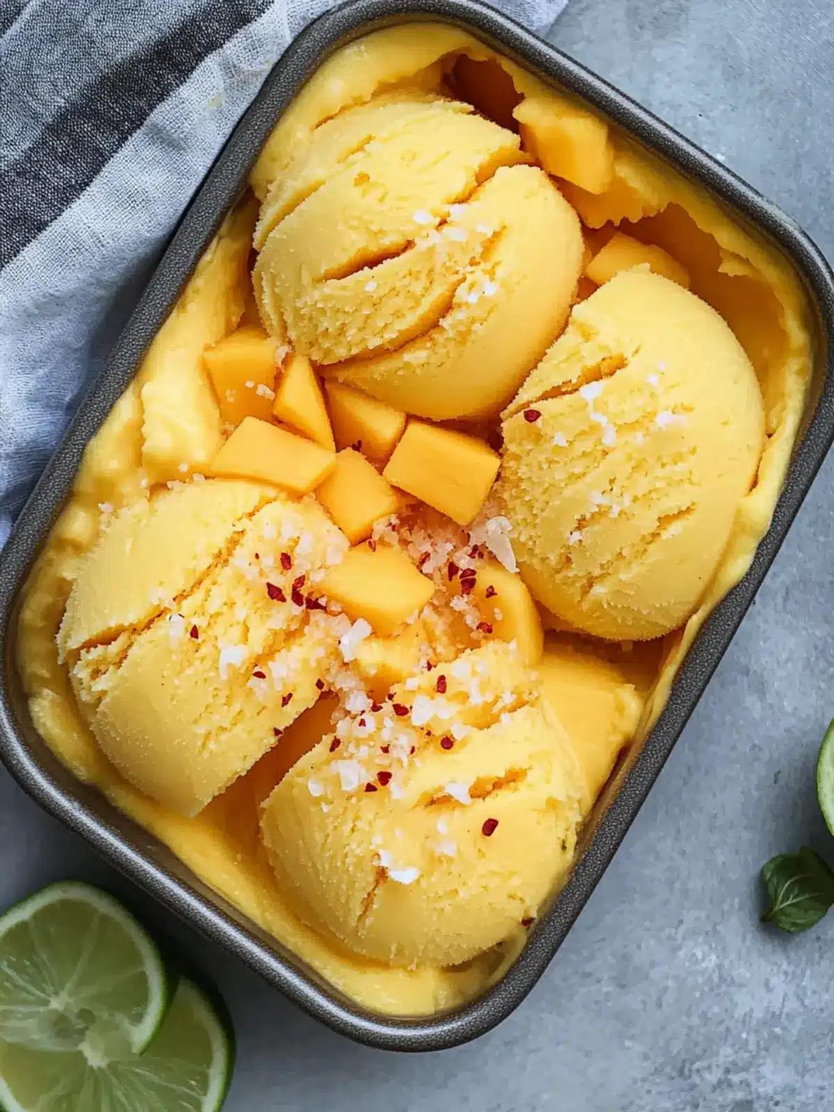 Chili Lime Mango Sorbet: A Refreshing Twist on Summer Treats 3 Chili Lime Mango Sorbet