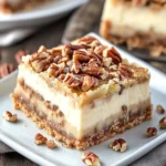 Irresistible Pecan Pie Cheesecake Bars You'll Crave Forever 2 Pecan Pie Cheesecake Bars