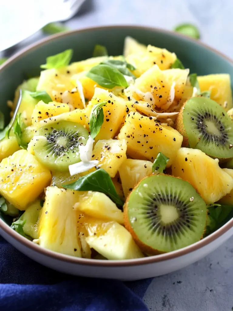 Pineapple Kiwi Salad