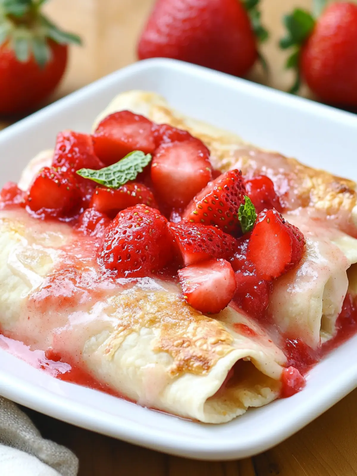 Strawberry Pie Enchiladas – Sweeten Your Dessert Game Today 4 Strawberry Pie Enchiladas