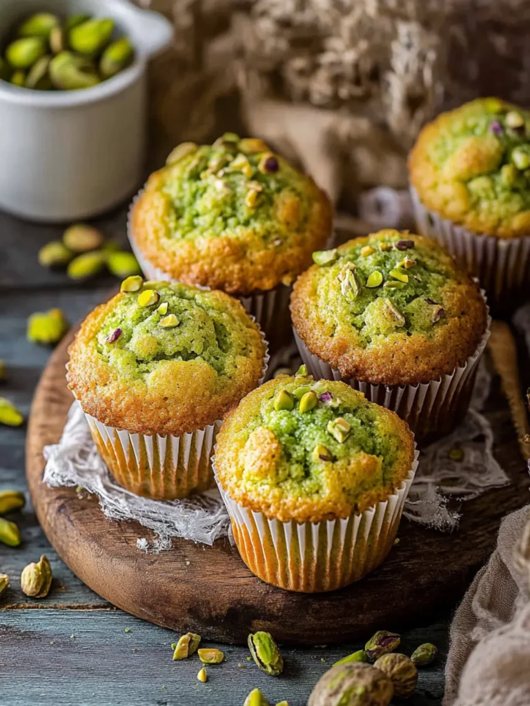Pistachio Muffins