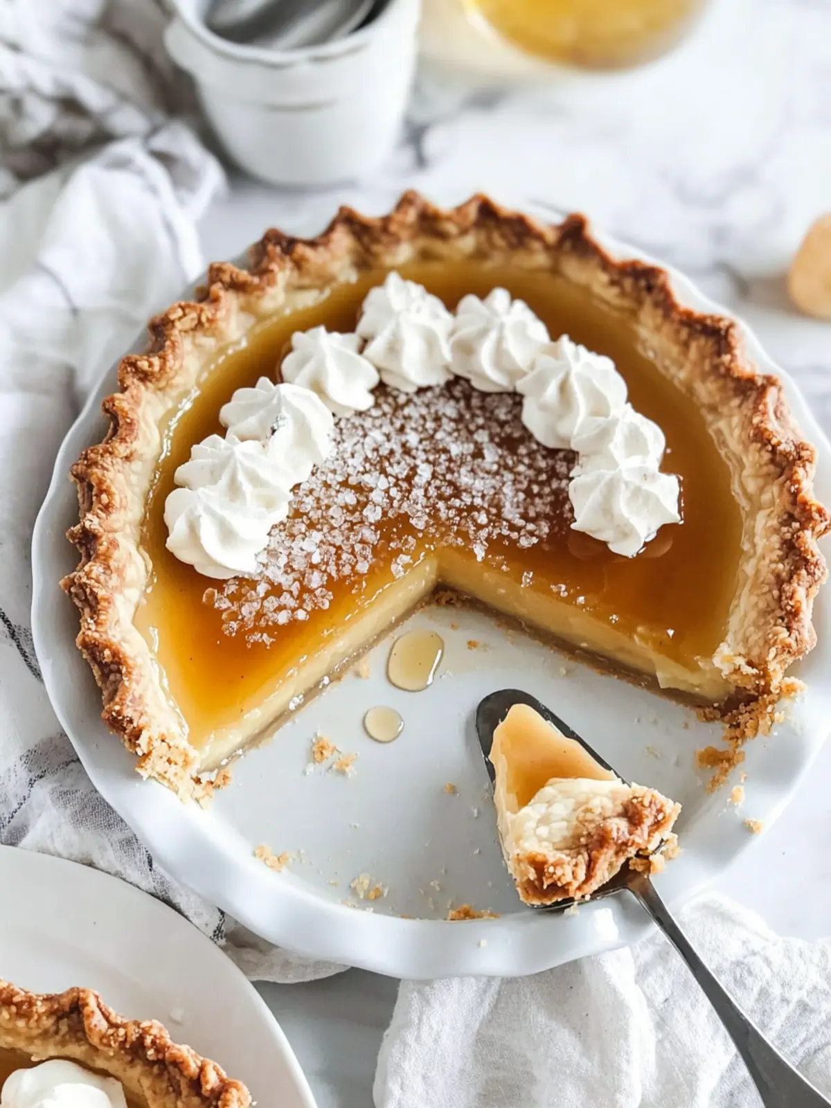 Decadent Salted Honey Pie: A Sweet Twist for Your Table 3 Salted Honey Pie
