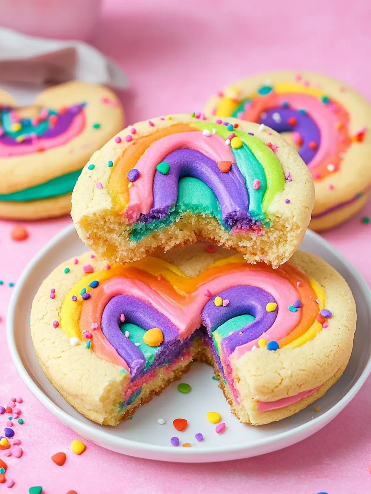 Buttercream Rainbow Cookie Bliss for Every Celebration 2 Buttercream Rainbow Cookie