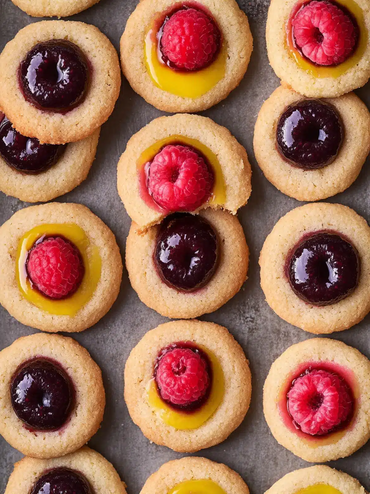 Delicious Fruit Filled Thumbprint Cookies That Wow Your Senses 5 Fruit Filled Thumbprint Cookies