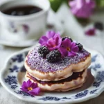 Purple Sweet Potato Pancakes: Chewy, Healthy, and Irresistible 4 Purple Sweet Potato Pancakes