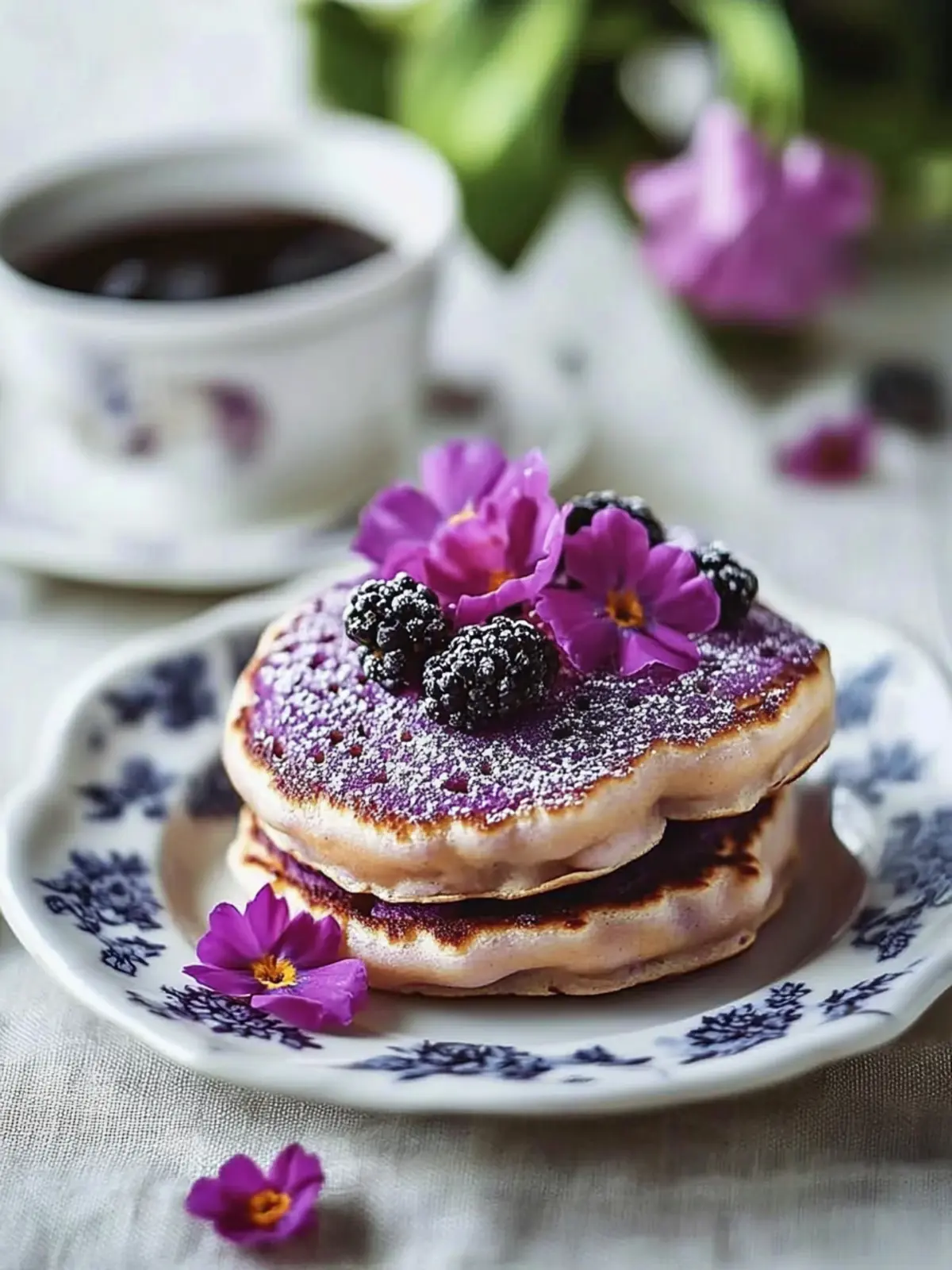 Purple Sweet Potato Pancakes: Chewy, Healthy, and Irresistible 5 Purple Sweet Potato Pancakes