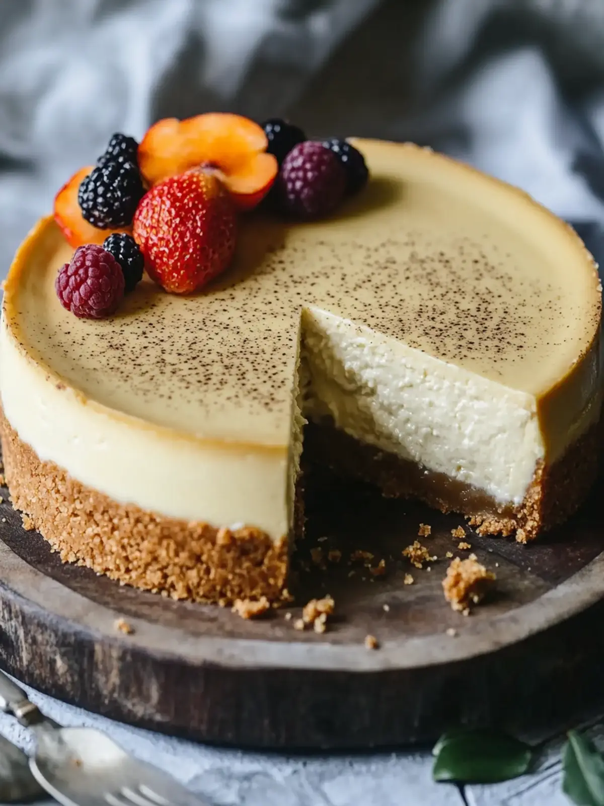 Irresistible Vanilla Bean Brown Butter Cheesecake Recipe 2 Vanilla Bean Brown Butter Cheesecake