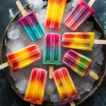 Vibrant Vegan Rainbow Popsicles for a Fun Summer Treat 8 VEGAN Rainbow Popsicles