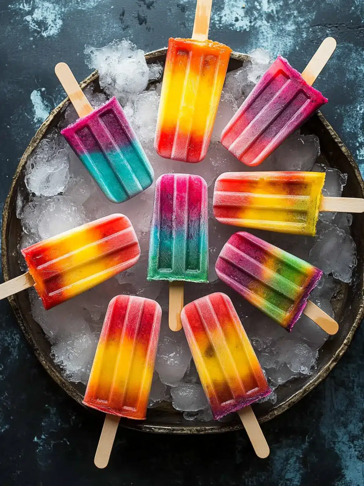 Vibrant Vegan Rainbow Popsicles for a Fun Summer Treat 5 VEGAN Rainbow Popsicles