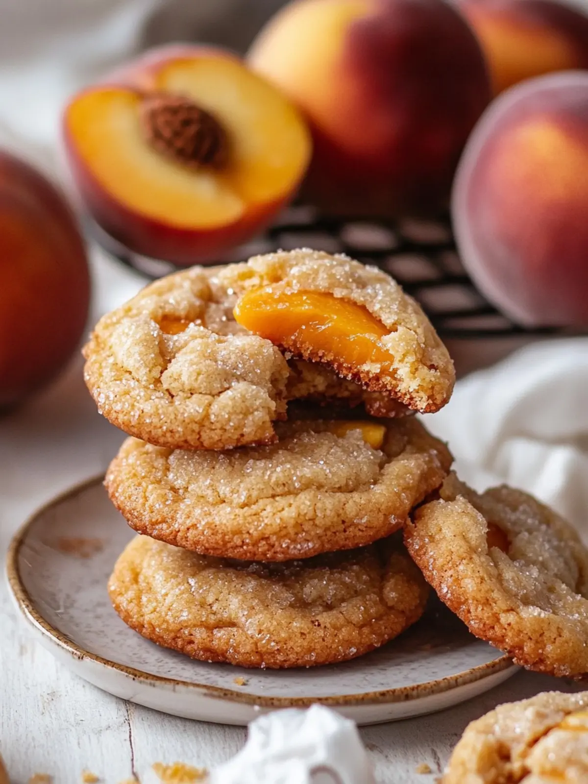 Delicious Peach Cookies That Bring Summer to Your Kitchen 4 Peach Cookies